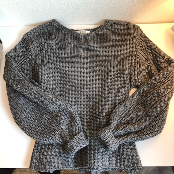 Sea New York Sweaters - Sea New York Tie Back Sweater